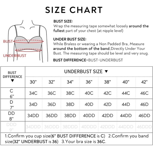 🆕 Push Up Bra for Women Plus Size Lace Bras Underwire Brassiere - Picture 4 of 4